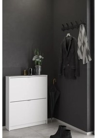 Fehér billenő ajtós cipőtartó Shoes – Tvilum
