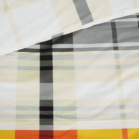 B.E.S. Petrovice Top Class Orange kube krepp ágyneműhuzat, 140 x 200 cm, 70 x 90 cm