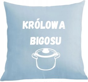 Vicces párna párnahuzat Bigos királynő
