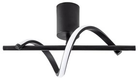 Fekete LED mennyezeti lámpa ø 7 cm Likma – Opviq lights