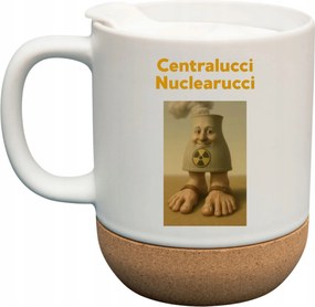 Bögre Fehér Parafa Viral Brainrot Mem Tiktok Centralucci Nuclearucci