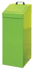 Kovona  Fém szemetes kosár szelektív hulladékhoz, 100 l térfogat, zöld%