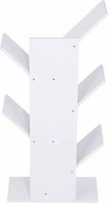 Könyvespolc, fehér, BAKI NEW TYP 3