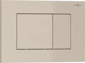 Mexen Tex 02 öblítőgomb, bézs - 6102-07