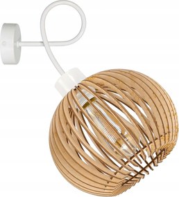 Fali Lámpa E27 fali fix loft Gömb fa