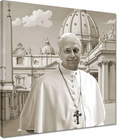 Vászonkép 40x40 XIV. Leó pápa