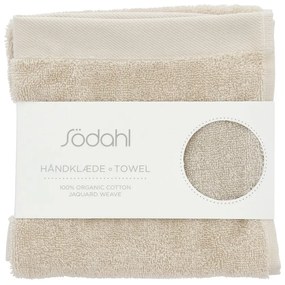 Bézs frottír pamut törölköző 40x60 cm Comfort – Södahl