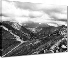 Vászonkép 40x30 Tátra Lengyel hegyek Kilátás