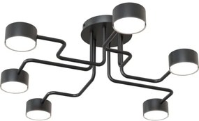 Csillár KURAGE 6xGX53/12W/230V fekete