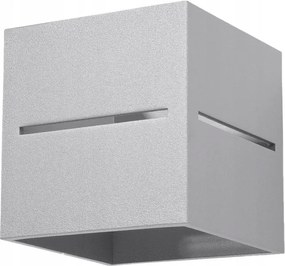 Fali lámpa Lobo Szürke Sollux Lighting