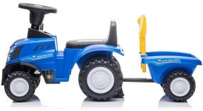 Push autó NEW HOLLAND 2xAA kék/fekete