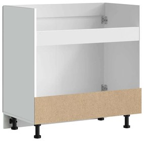 Mosogató aljzat szekrény Kalmar betonszürke 80x46x81,5 cm
