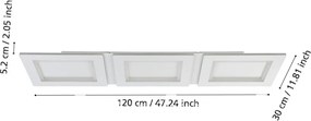Eglo PADROGIANO-Z 900482 Süllyesztett mennyezeti lámpa 1x42,5W/LED 2700-6500K 6000LM IP20