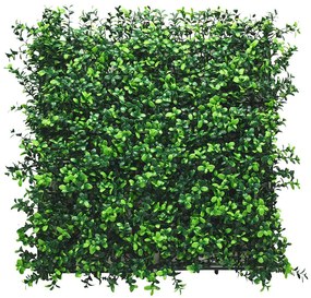 Puszpáng műanyag zöldfal 50x50 cm