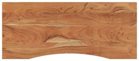 tömör akácfa téglalap alakú asztallap 120 x 50 x 2,5 cm