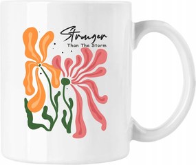 Bögre Virágok növények Art 4 Fehér 330ml