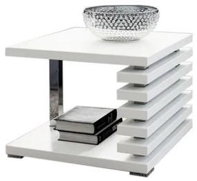 KYOTO dohányzóasztal, 60x44x60 cm, fehér