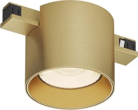 DK/EU-5743-SB Shine Track light, SPOT 3000 series, D70*H60, LED, 48V DC, 8W, RA≥90, 3000K, IP20, satin brass color, aluminum — DK/EU-5743-SB