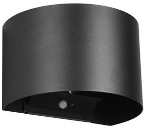 Fekete LED fali lámpa Talent – Trio