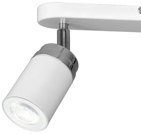 Spotlámpa RENO 2xGU10/8W/230V fehér/króm