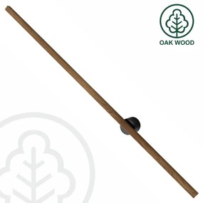 Brilagi - WOODY LINE LED 12W/230V falikar 120 cm tölgy-dió