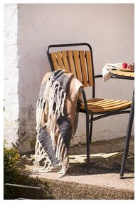 Barna gyapjúkeverék takaró 130x170 cm Carmel – House Nordic