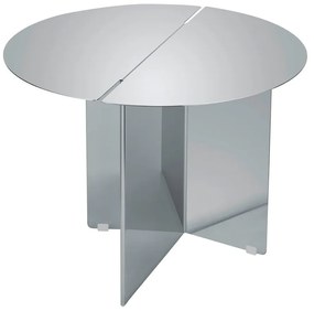 Rozsdamentes acél kerek tárolóasztal ø 50 cm Oru – Blomus