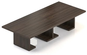 Lineart tárgyalóasztal 320 x 140 cm, sötét szilfa