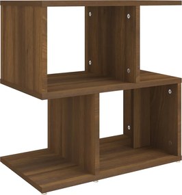 vidaXL barna tölgy színű szerelt fa éjjeliszekrény 50 x 30 x 51,5 cm