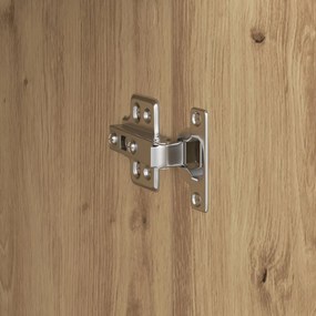 Magas Tároló kézműves tölgy 31,5 x 32 x 124 cm Faanyag