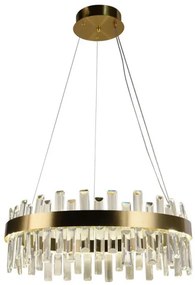 LED állítható fényerejű kristály csillár kábellel LED/80W/230V + DO