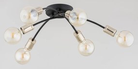 Alfa LENSI 63228 Plafonlámpa 6x15W/E27 IP20