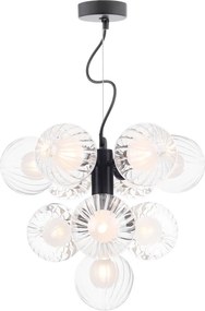 Dar Lighting modern függeszték vine matt fekete darvin2322-20
