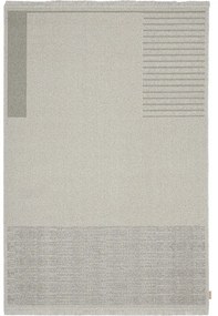 Világosszürke gyapjú szőnyeg 200x300 cm Nizer – Agnella