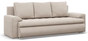 Tokio kanapéágy, bársony, bézs