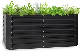 Blumfeldt High Grow Straight, magaságyás, 120 x 60 x 60 cm, 432 l, acél