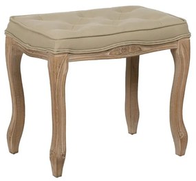 Bézs-natúr színű pad Royal – Ixia