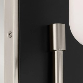 Kichler klasszikus fali lámpa solia fekete nikkel opál elskl-solia-1w-bnb IP44
