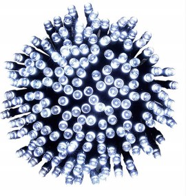 SzolĂĄris KarĂĄcsonyfa FĂ©nyek 200 Led FehĂ©r 20m KarĂĄcsonyfa VilĂĄgĂtĂĄs