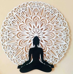 Sentop - Mandala 3D-s kép a Buddha mandala színes design falán