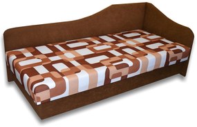 Egyszemélyes ágy (dívány) 80 cm Lady 87 (Barna 13 + Gusto 11) (J). 793112