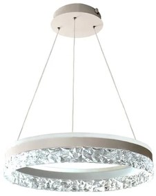 LED dimmelhető csillár zsinóron LED/80W/230V 3000-6500K fehér + távirányítás