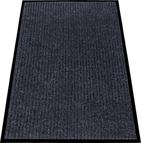 Lábtörlő Ajtó Alá Szerelhető Nedvszívó Cipőszőnyeg 40x60CM Fekete