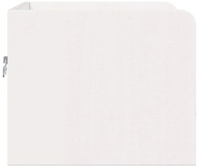 Éjjeli asztal 2 pcs Fehér 38 x 36 x 29.5 cm Tömör fenyőfa