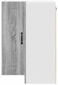 Fali konyhaszekrény Szürke Sonoma 57 x 57 x 80 cm Faanyag
