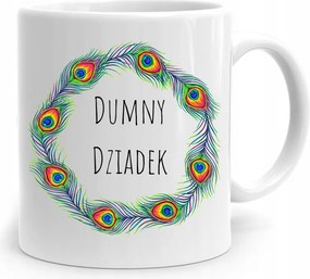 Bögre Ajándék Nagypapa Napjára Büszke Nagypapa nyomtatott fényképpel