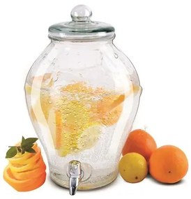 Orion APPLE üvegpalack + csap, 6,5 l