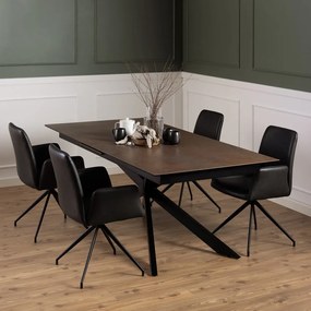 Kerámia bővíthető étkezőasztal 100x240 cm Irwine – Actona
