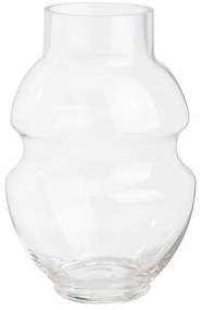 Üveg váza (magasság 25 cm) Clara – Casa Selección