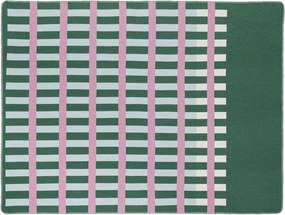 Zöld-rózsaszín takaró 160x200 cm Onu – noo.ma